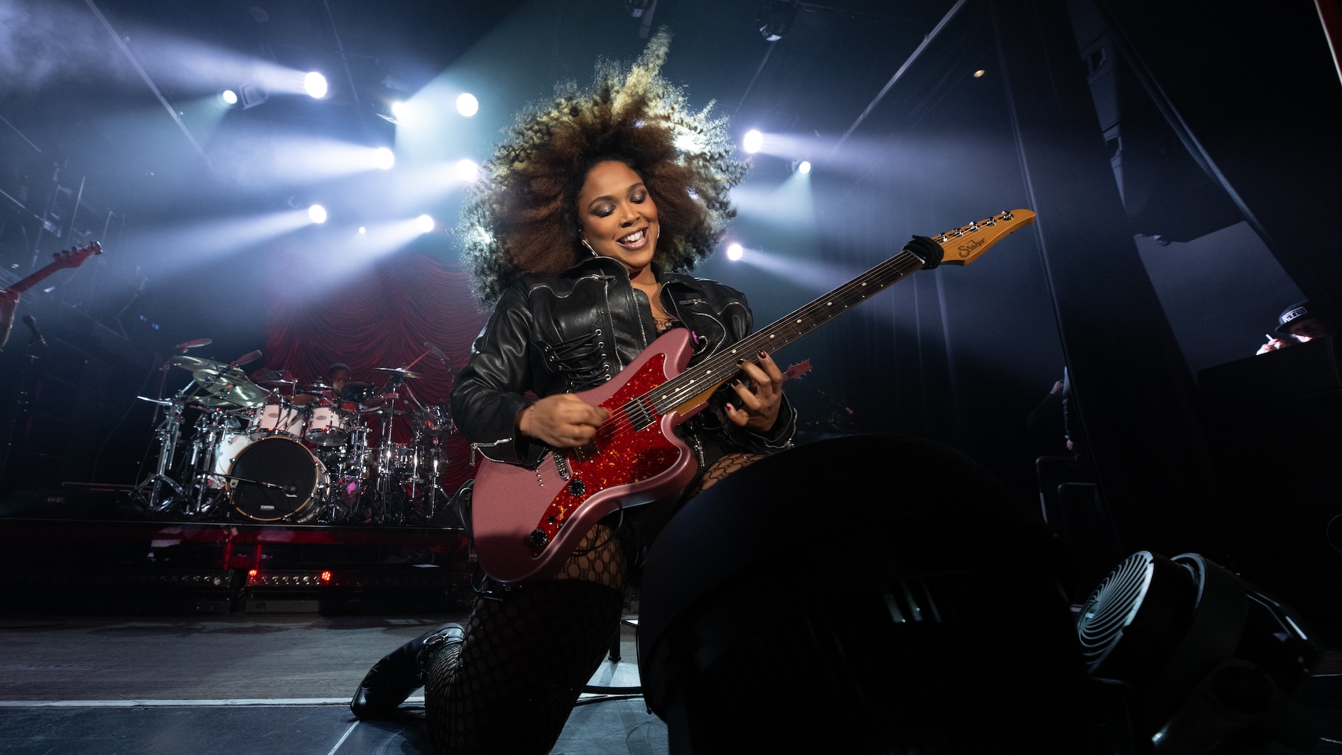 NEW YORK, NEW YORK - MARCH 16: Lizzo performs in concert at Irving Plaza on March 16, 2025 in New York City.