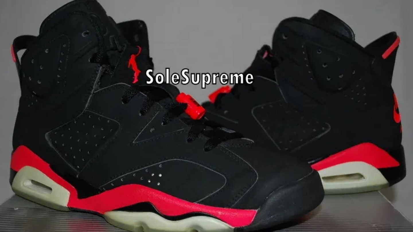 Air Jordan 6 'Reverse Infrared' Sample