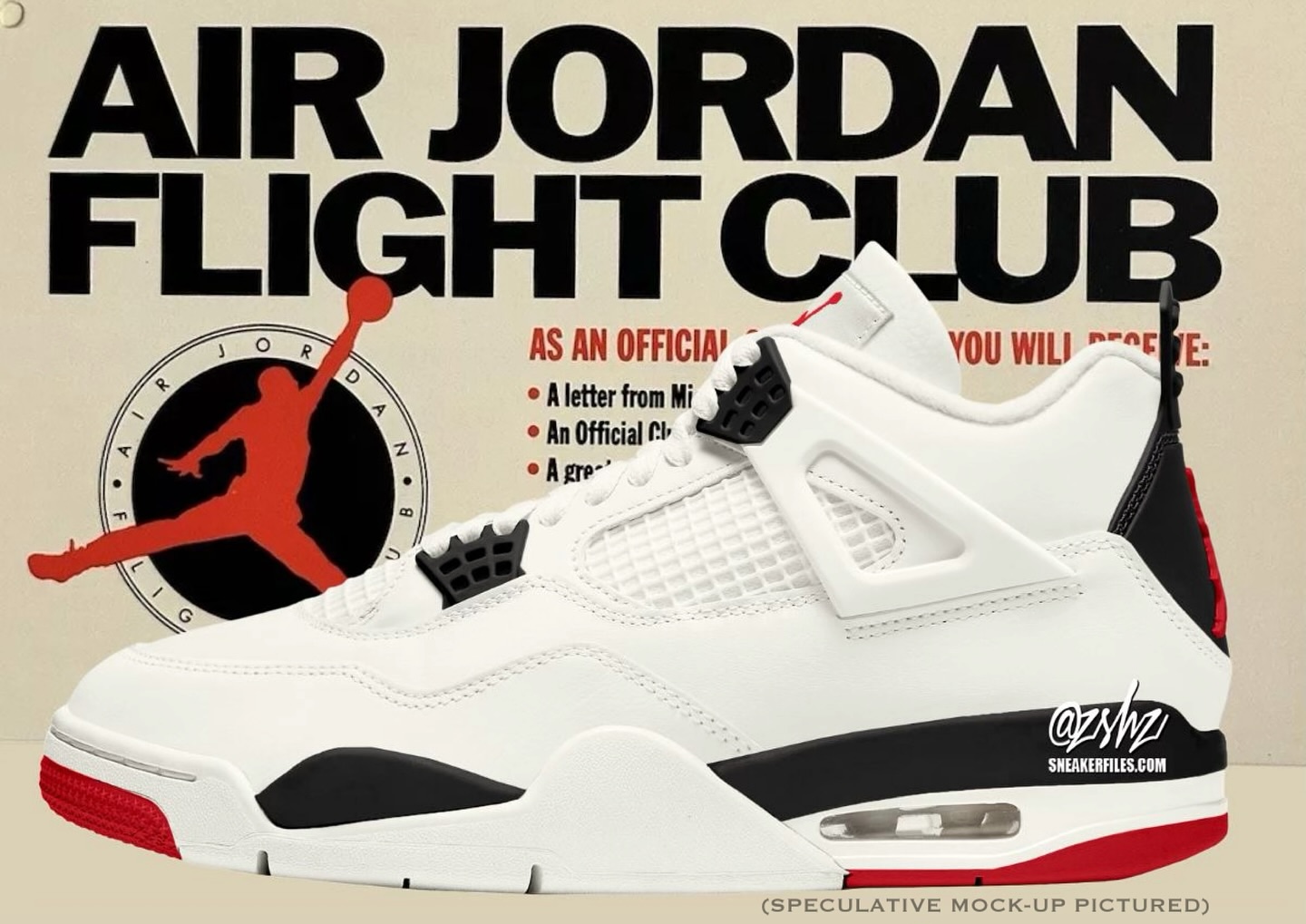 Air Jordan 4 'Flight Club' Mock-up