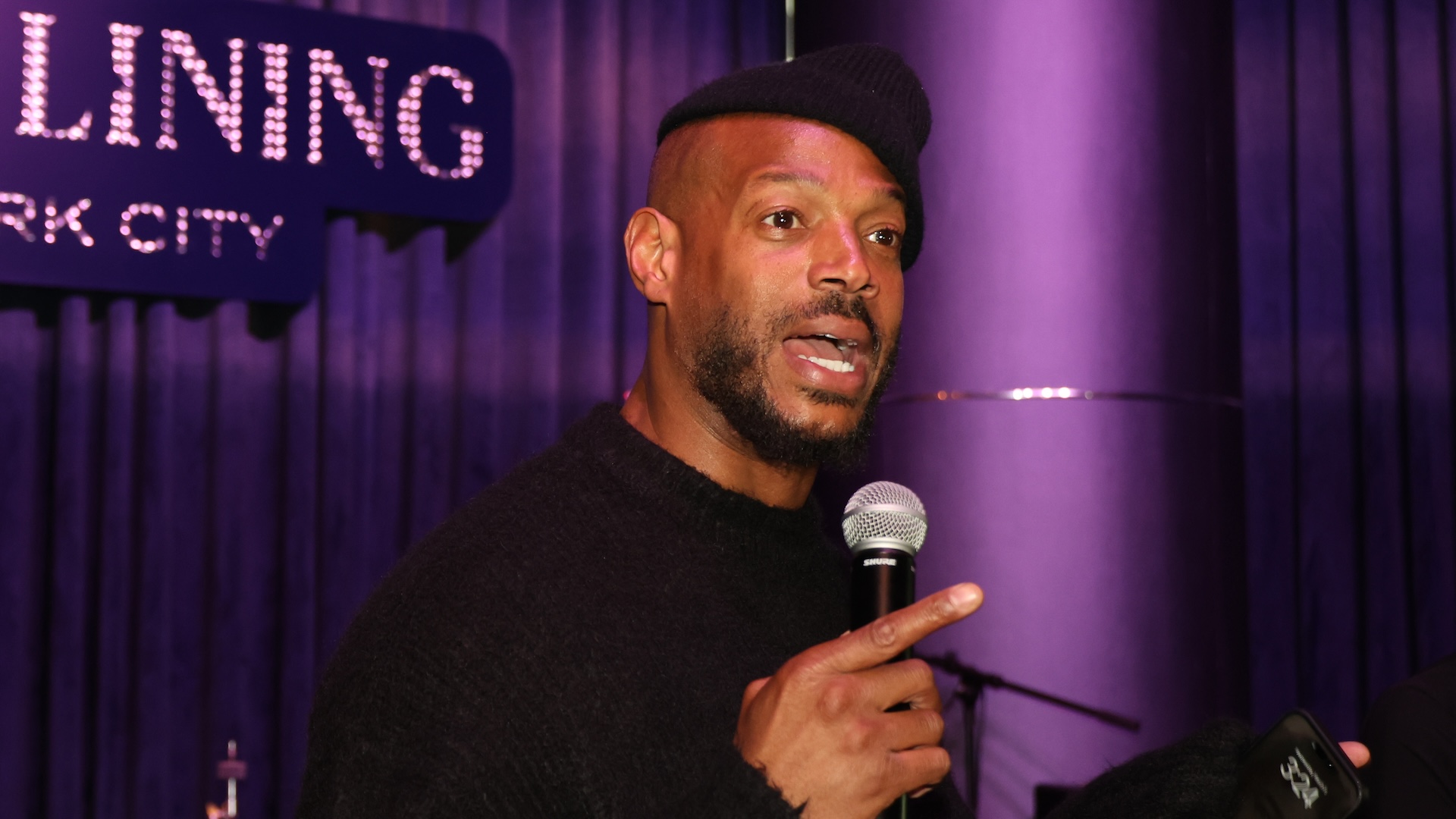 NEW YORK, NEW YORK - MARCH 05: Marlon Wayans attends Marlon Wayans' NAACP Awards Celebratory Lunch Hosted By Tene Nicole on March 05, 2025 in New York City. 