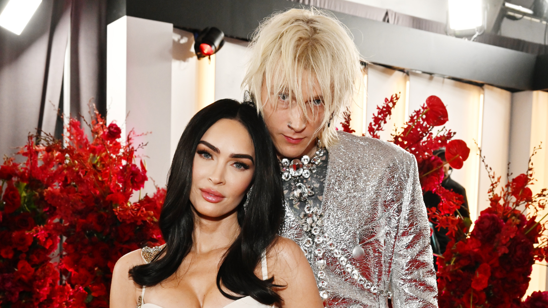 Megan Fox and Machine Gun Kelly attend the GRAMMY Awards in 2023.
