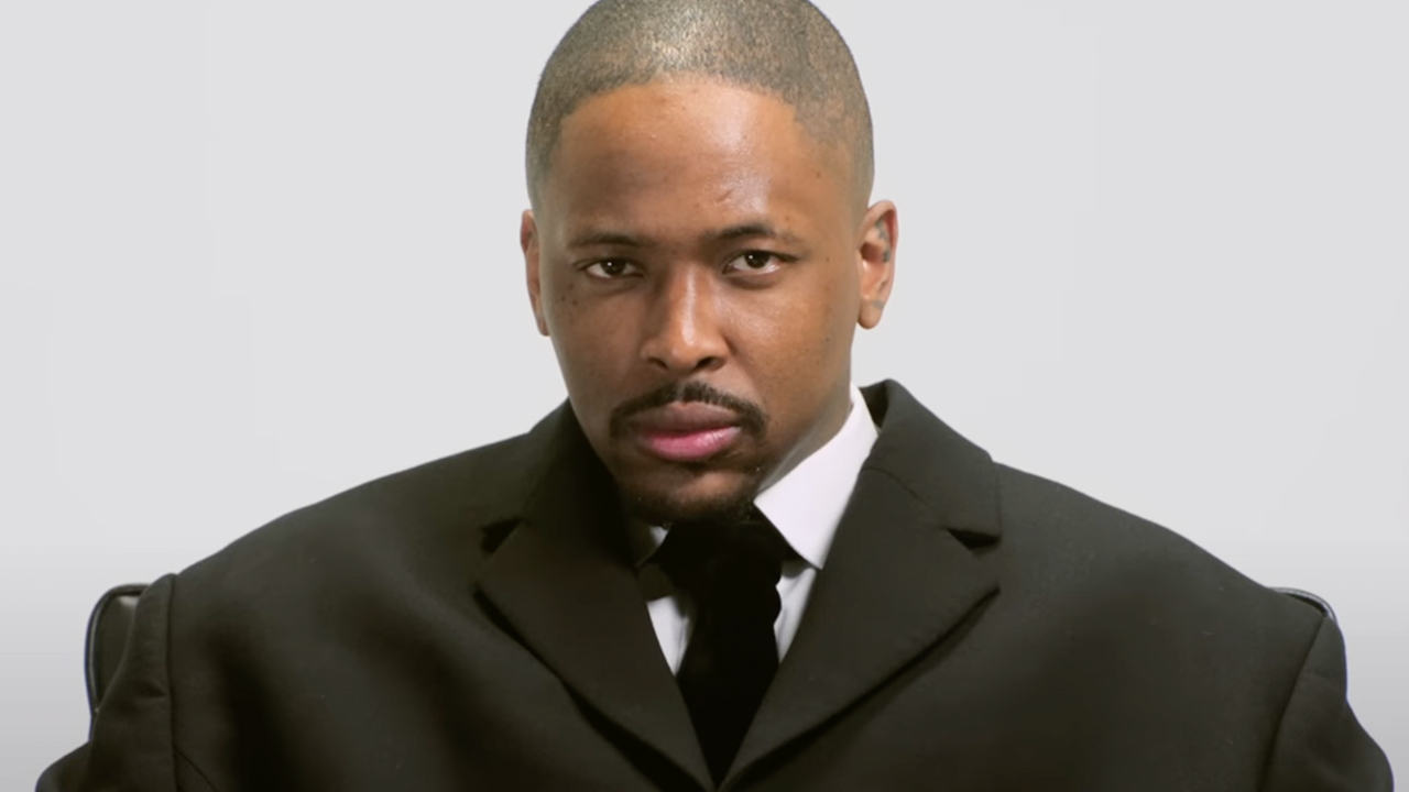 YG as he appears in the music video for his song "2004."