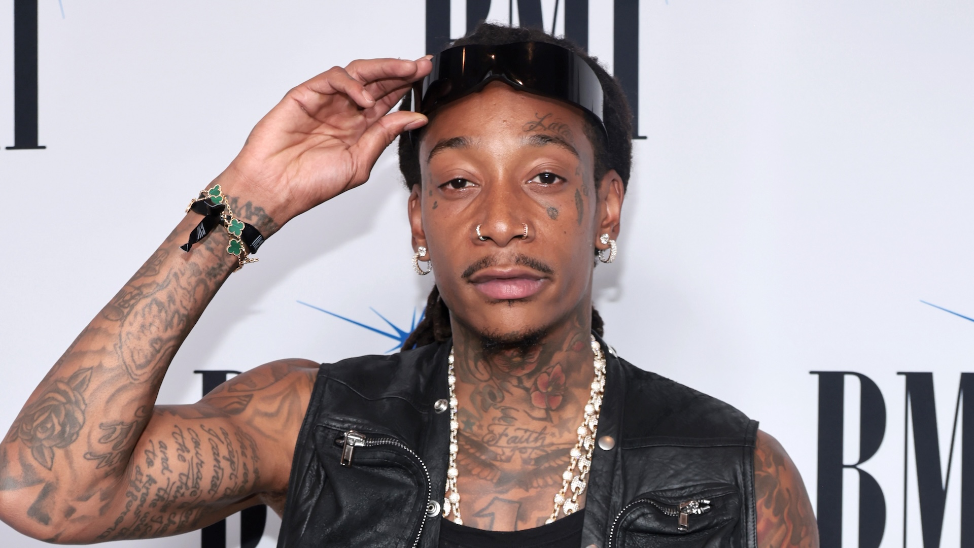 LOS ANGELES, CALIFORNIA - SEPTEMBER 05: Wiz Khalifa attends the 2024 BMI R&B/Hip-Hop Awards at Fairmont Century Plaza on September 05, 2024 in Los Angeles, California.