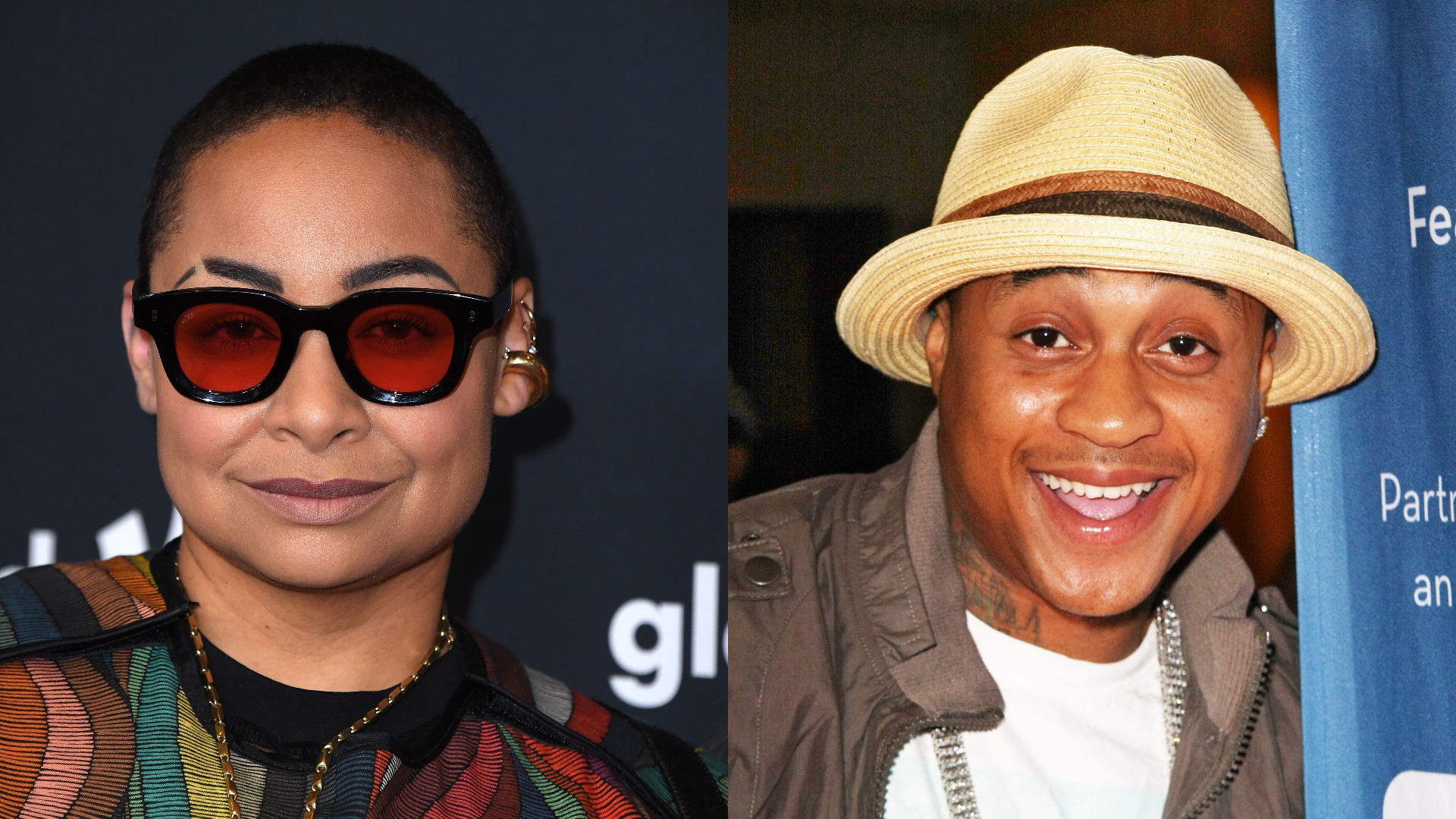 Split image of Raven-Symoné and Orlando Brown.