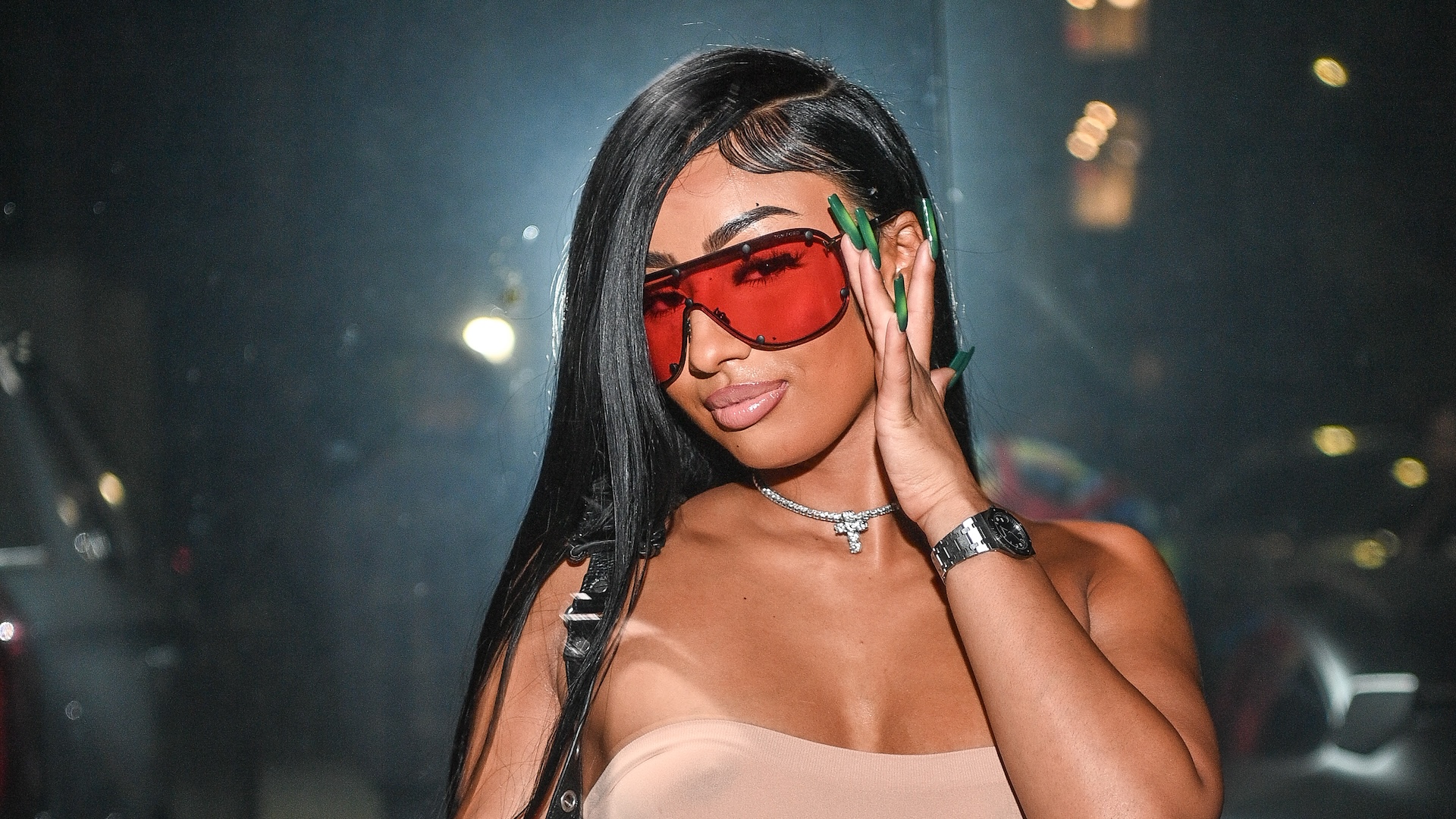 ATLANTA, GEORGIA - AUGUST 27: Rapper Rubi Rose attends Invest Fest After Party Hosted by Rubi Rose at Sound Nightclub on August 27, 2023 in Atlanta, Georgia. 