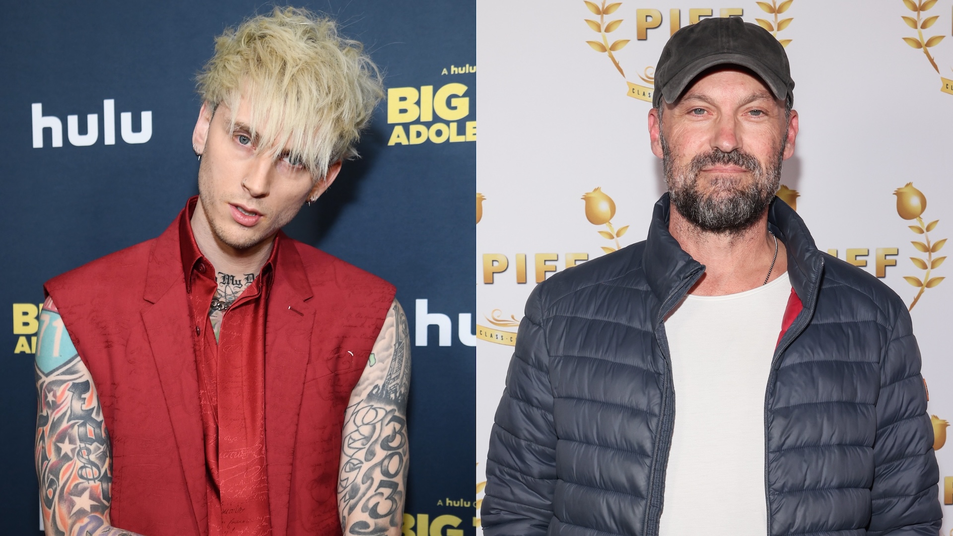 Machine Gun Kelly and Brian Austin Green