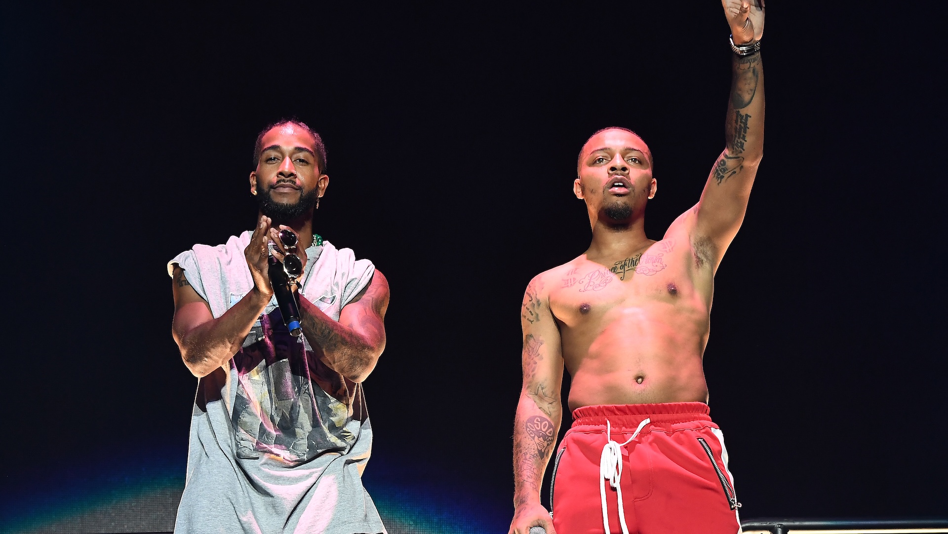 Omarion and Bow Wow