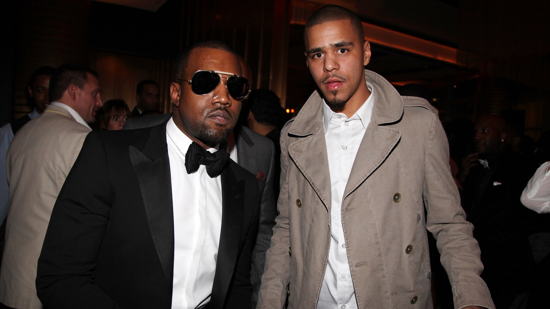 J. Cole performing at Dreamville Festival