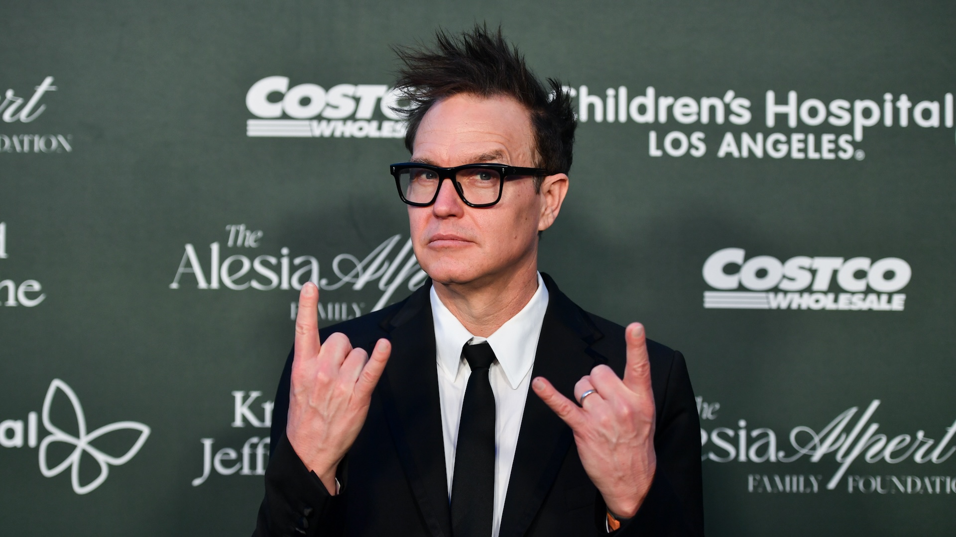 Mark Hoppus at the 2024 CHLA Gala held at the L.A. Live Event Deck on October 5, 2024 in Los Angeles, California.