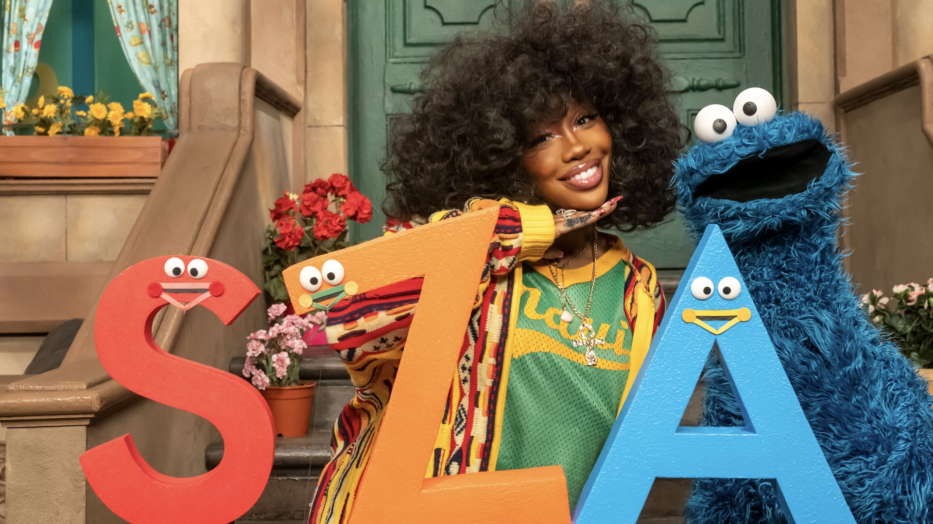 SZA appears on Sesame Street