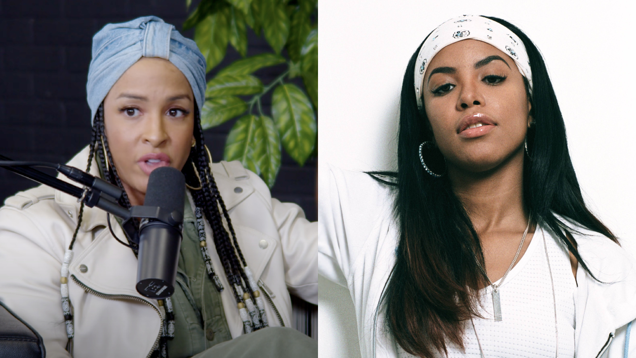 Lesley Nicole with Aaliyah
