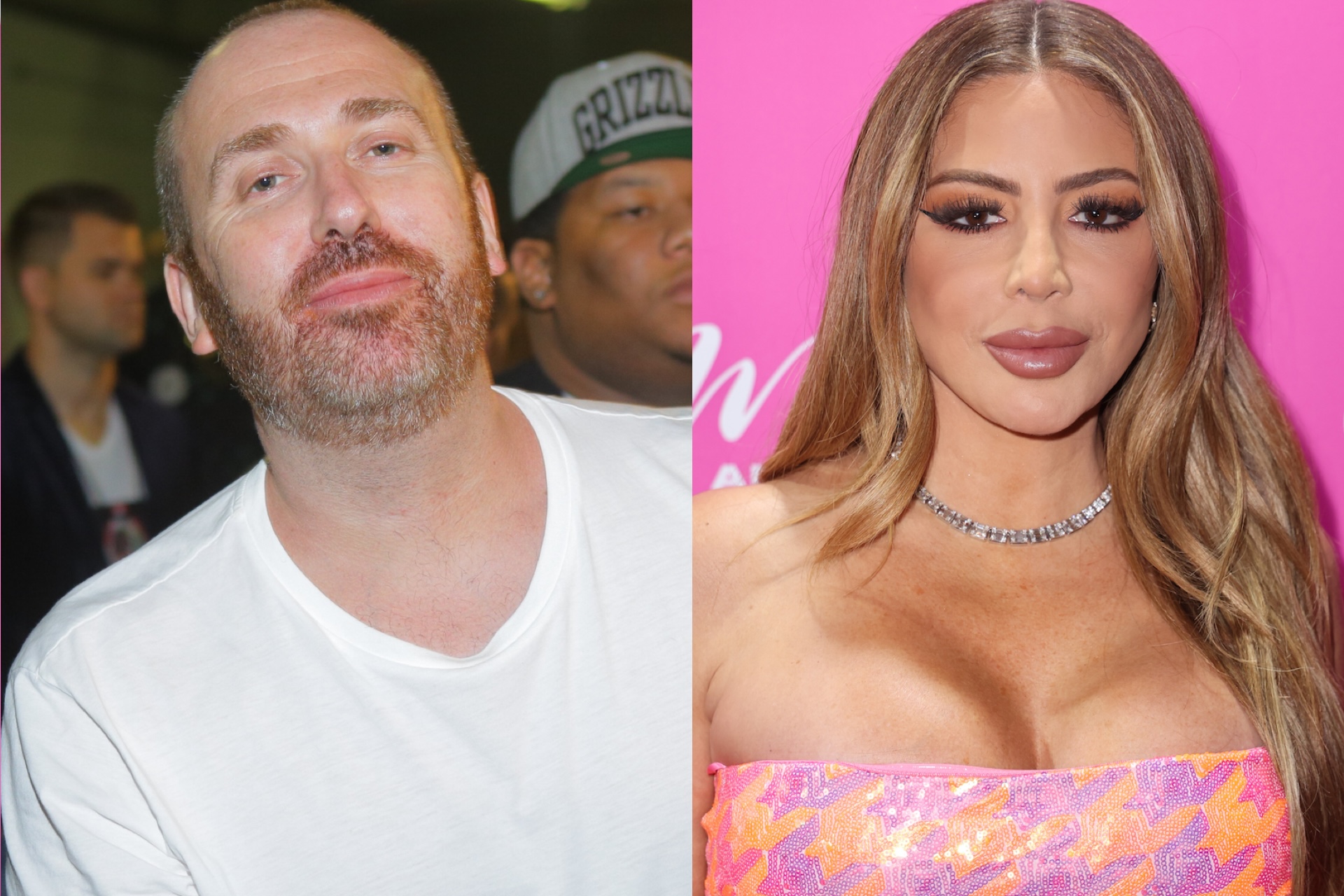 A tweet from DJ Vlad stating \Larsa Pippen called me a fucking loser\ with a screenshot of Larsa Pippen's message calling him a \fucking loser.