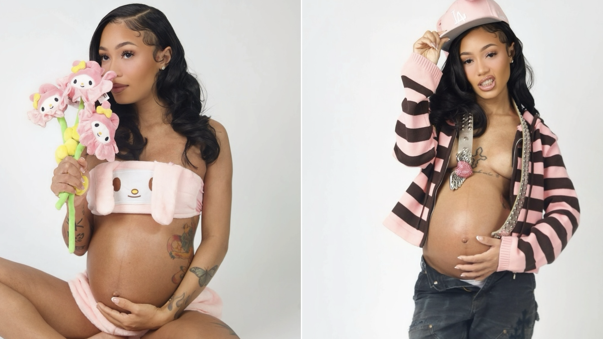 Coi Leray Maternity Shoot