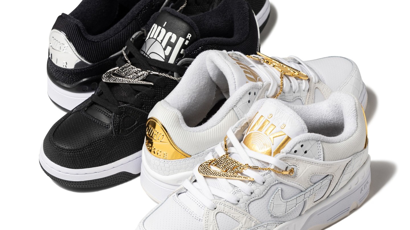 Nigo x Nike Air Force 3 White and Black