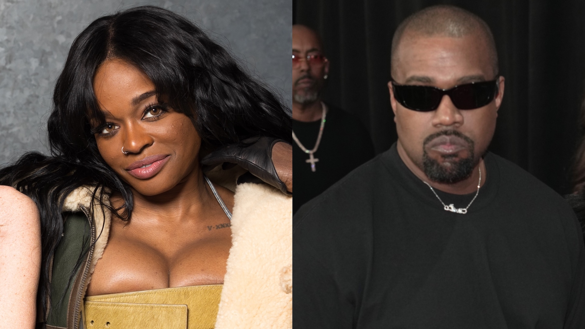 Azealia Banks and Ye