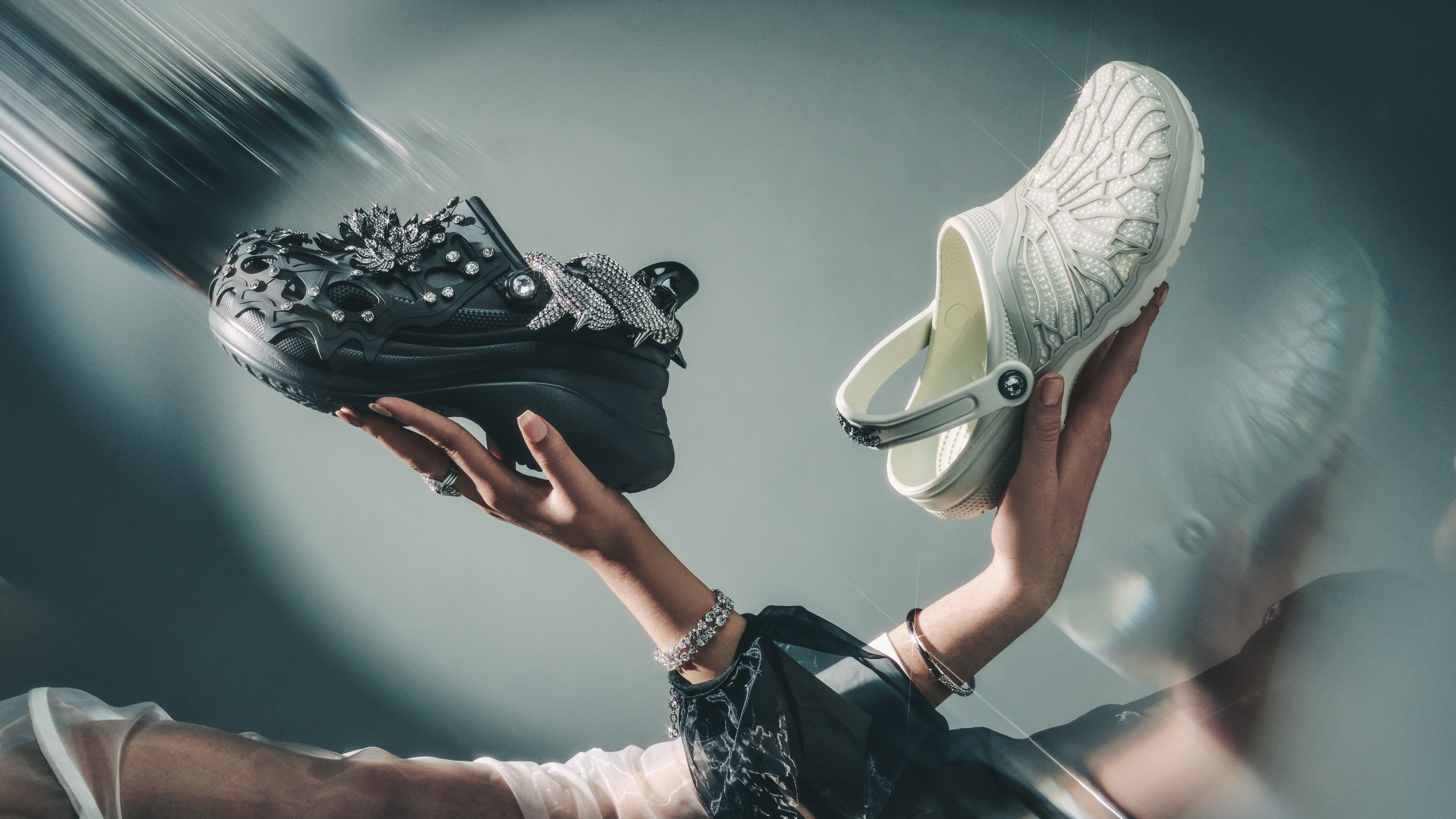 Swarovski x Crocs Collab