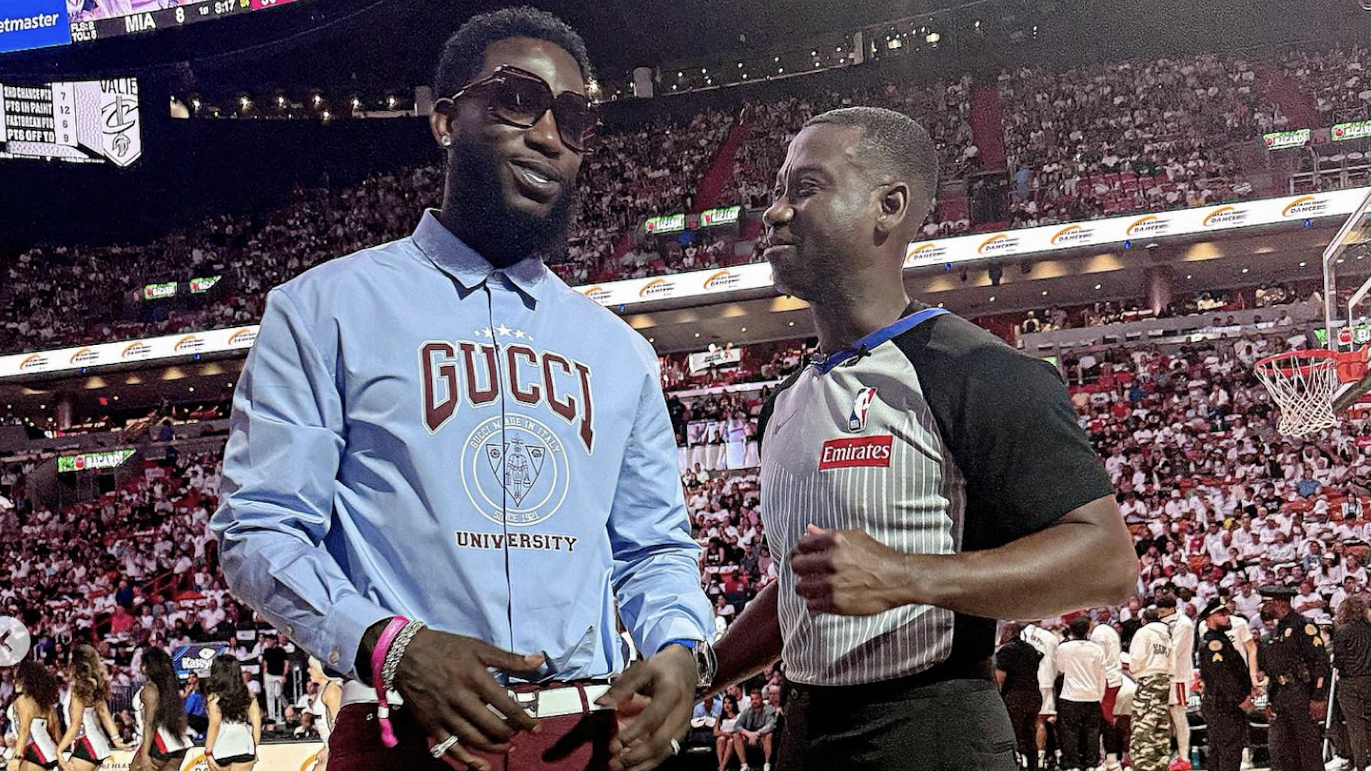 Gucci Mane and James Williams