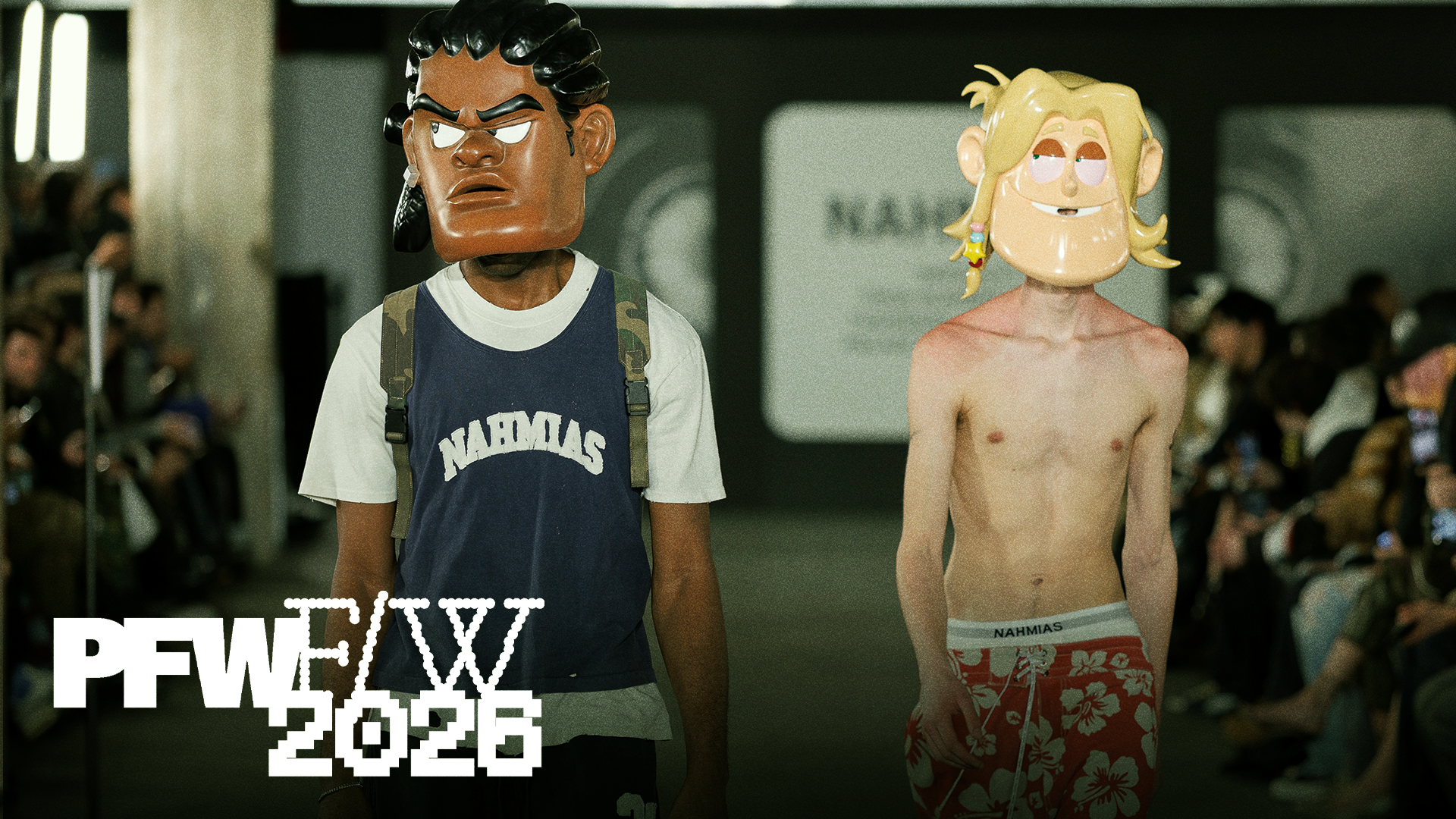 The Nahmias Fall/Winter 2026 'Wipeout' collection was the brand's first show in Paris in three years.
