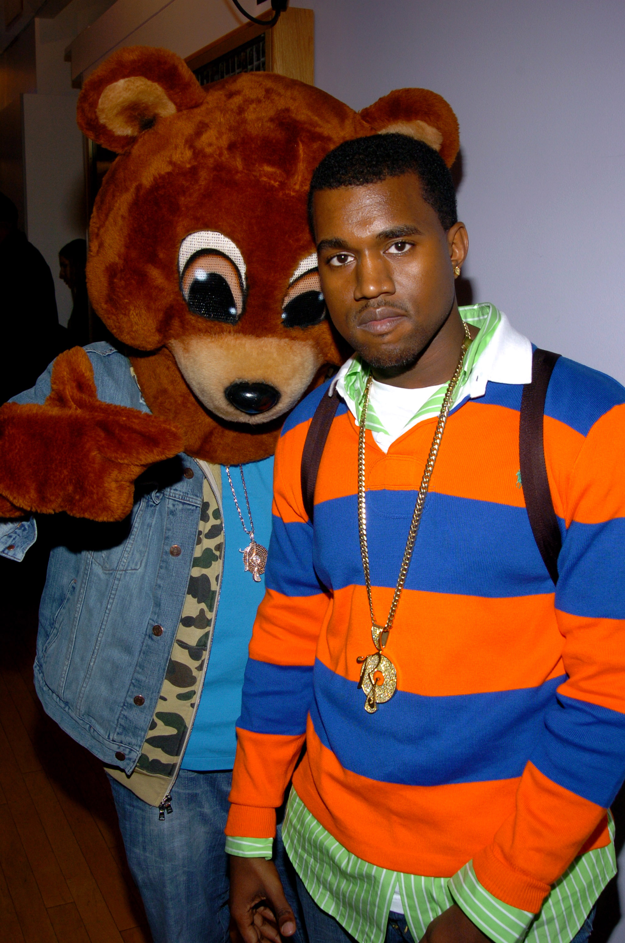 The rugby sweater has gone through many eras of popularity. One of its biggest moments came in the 2000s when it was a go-to piece for a young Kanye West.