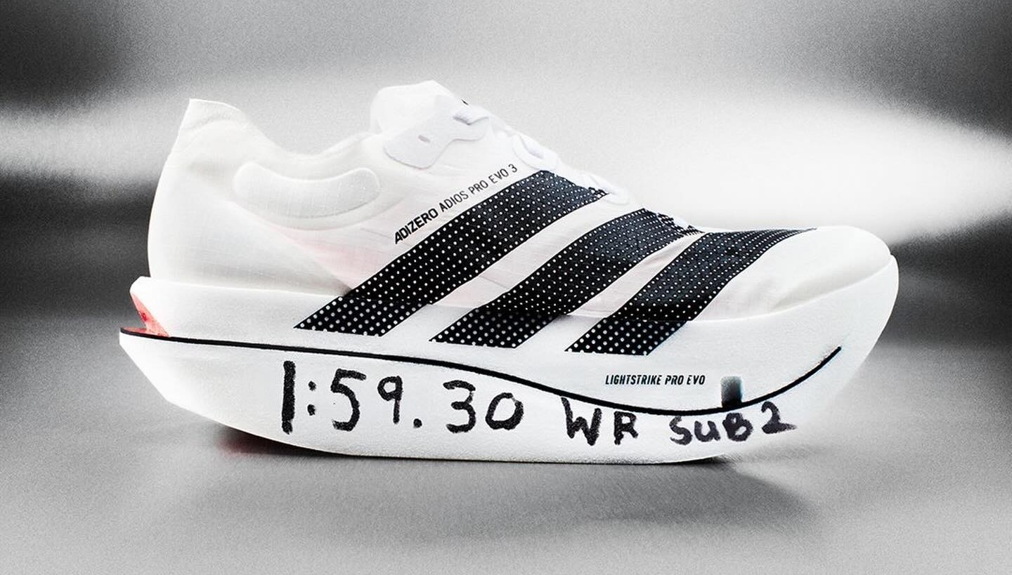 Sabastian Sawe's Adidas Adizero Adios Pro Evo 3