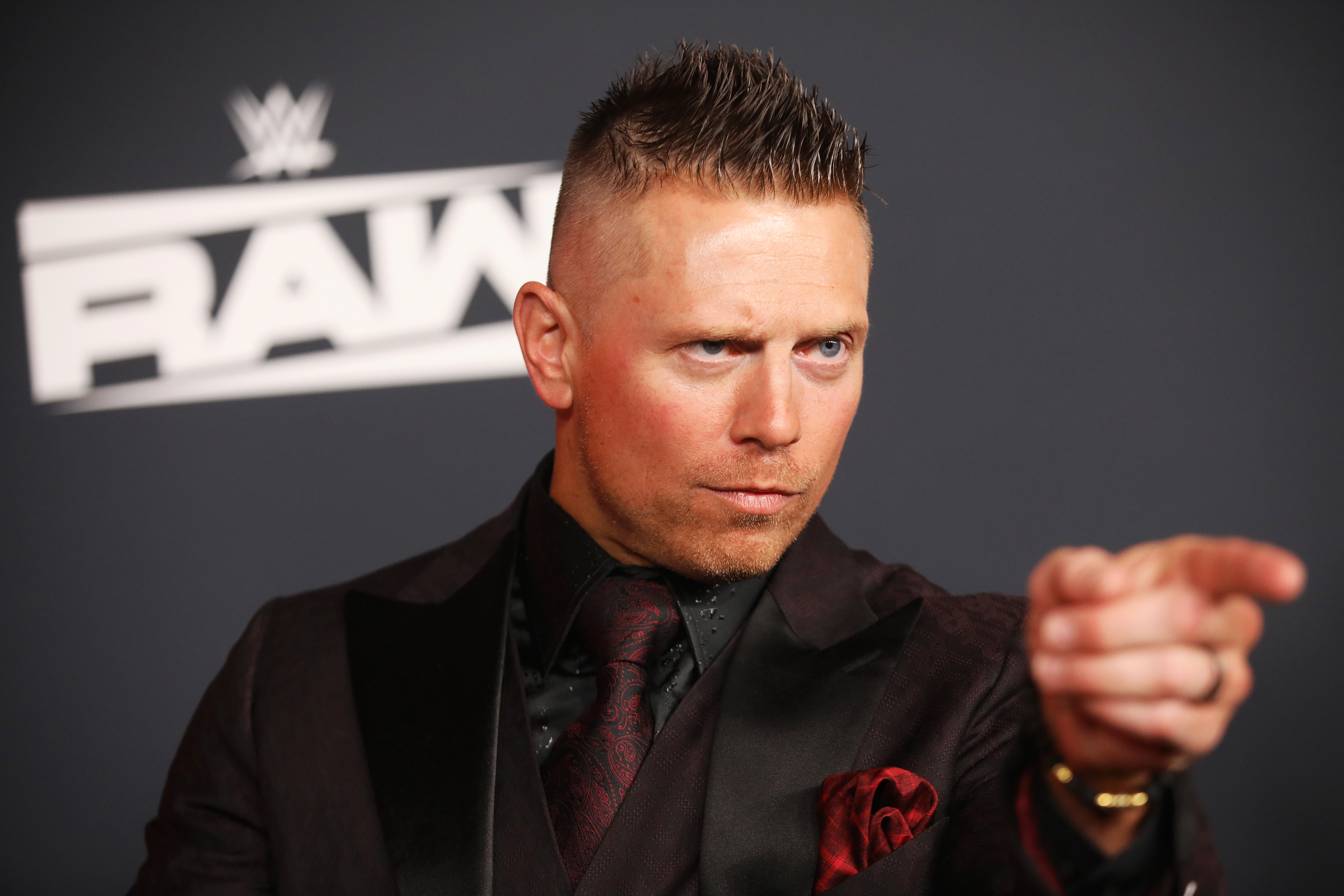 The Miz at the Netflix's LA Premiere of WWE Monday Night RAW at Intuit Dome on January 06, 2025 in Inglewood, California.
