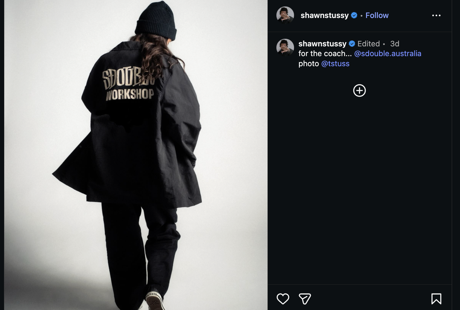 Designer Shawn Stussy Revamps S/DOUBLE, Shares Peek at New Collection