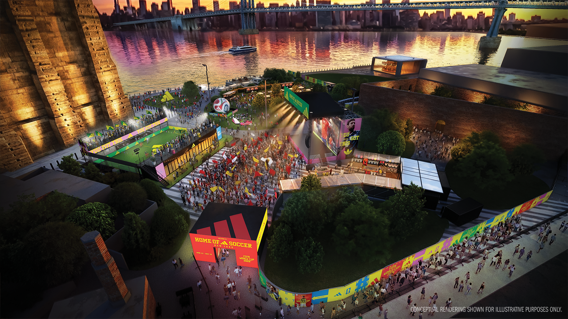 Adidas unveils its 'Home of Soccer' hubs