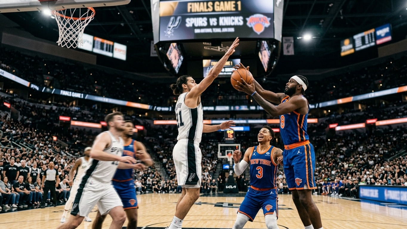 2026 NBA Finals Set: Spurs Host Knicks in Game 1 Wednesday in 1999 Rematch