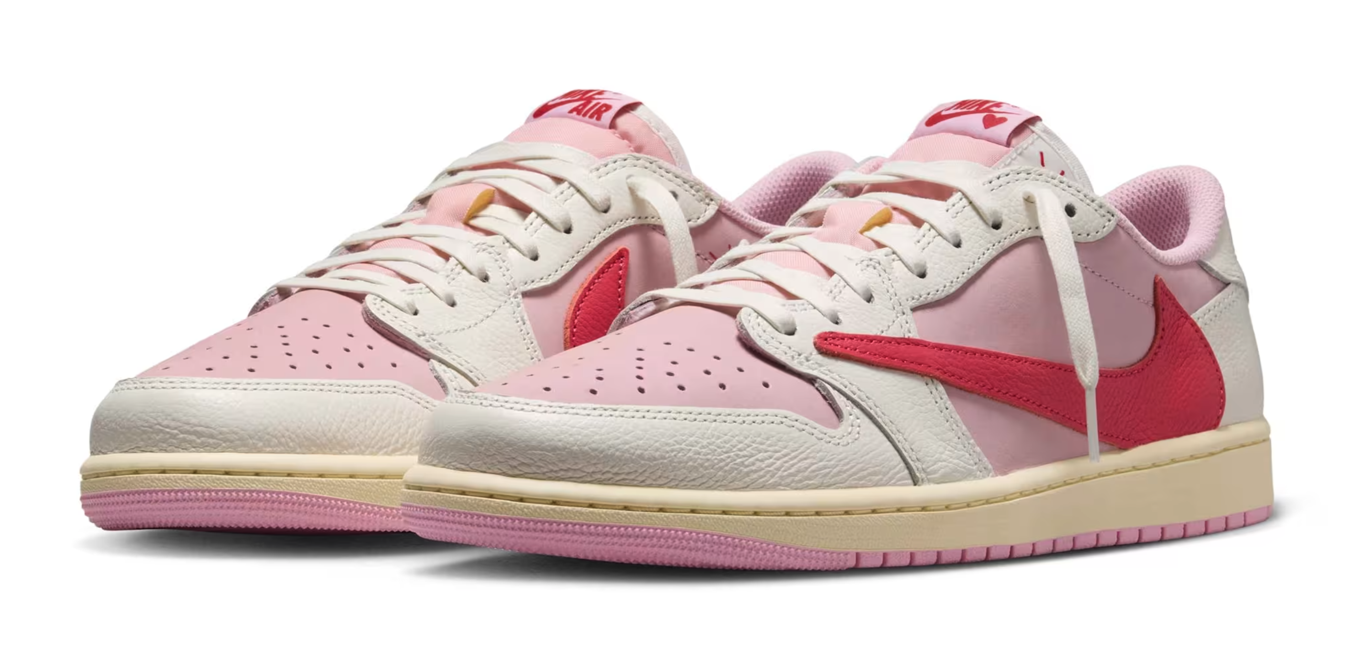 'Tropical Pink' Travis Scott x Air Jordan 1 Low