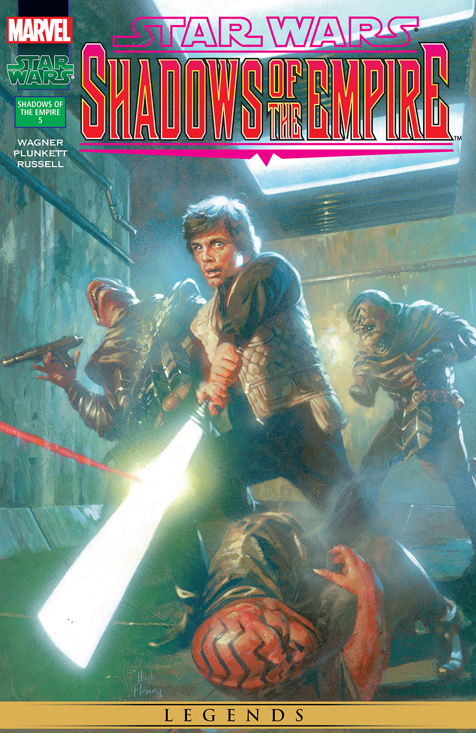 Star Wars: Shadows of the Empire Marvel Comics Cover