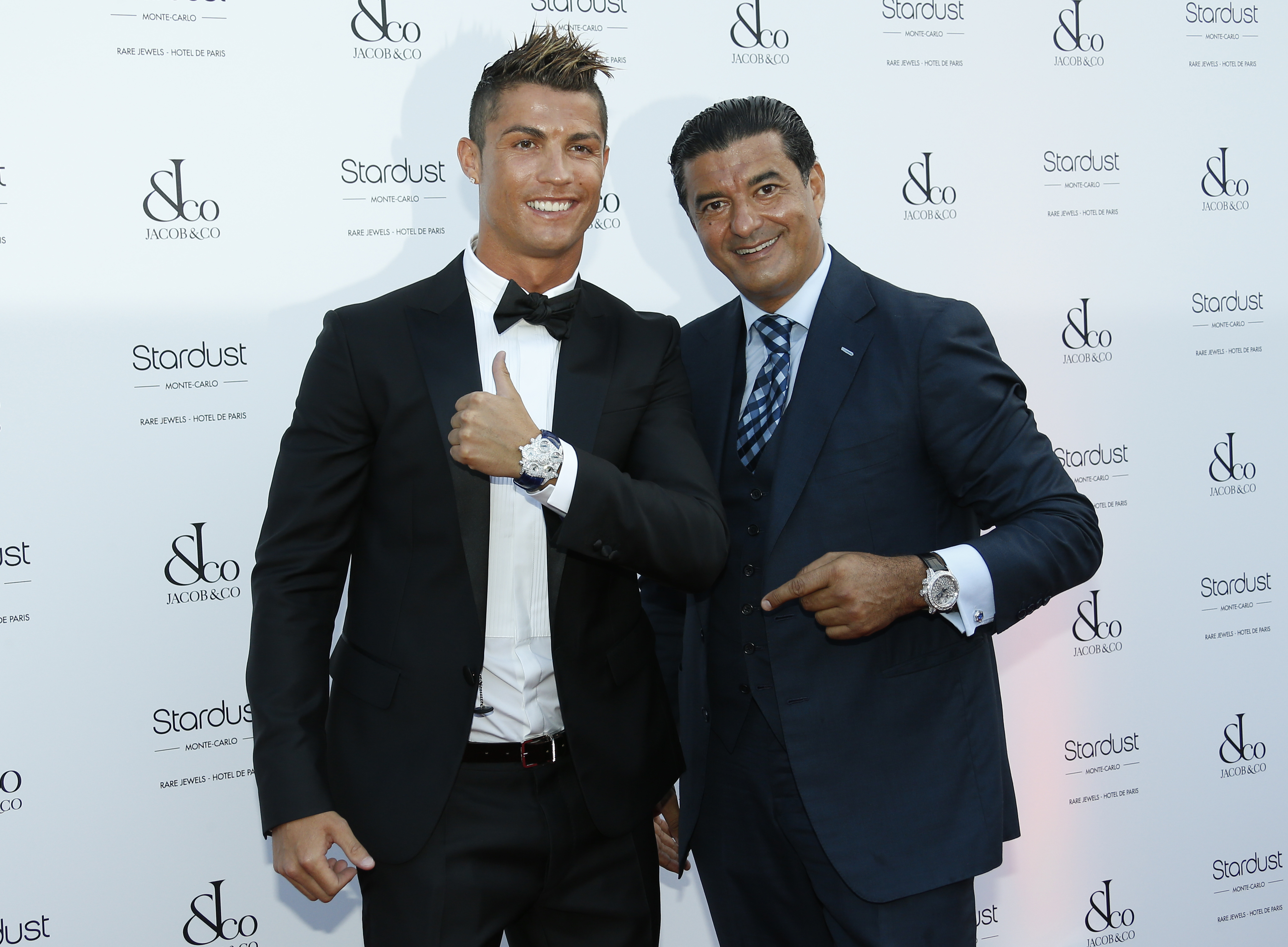 Cristiano Ronaldo and Jacob Arabo