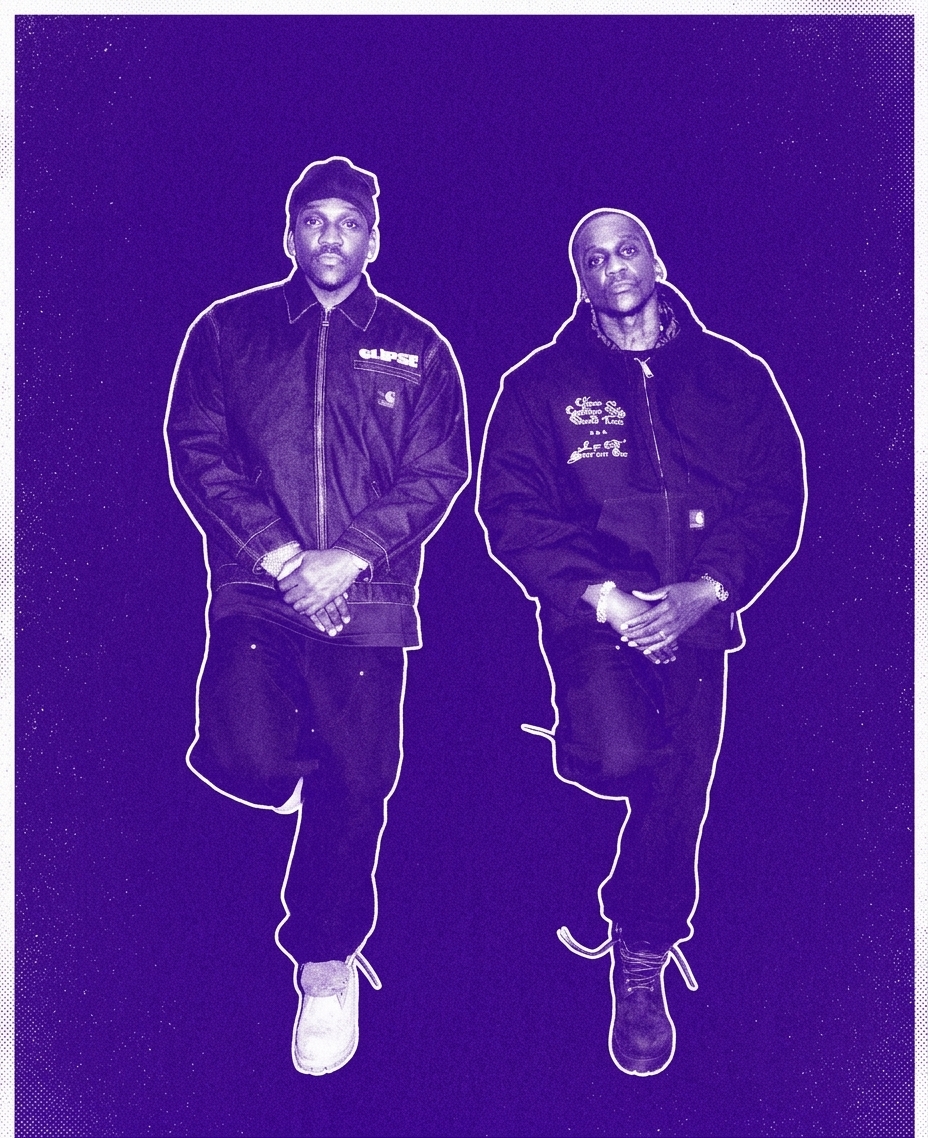 Pusha T and Malice in Clipse x Carhartt WIP collection.
