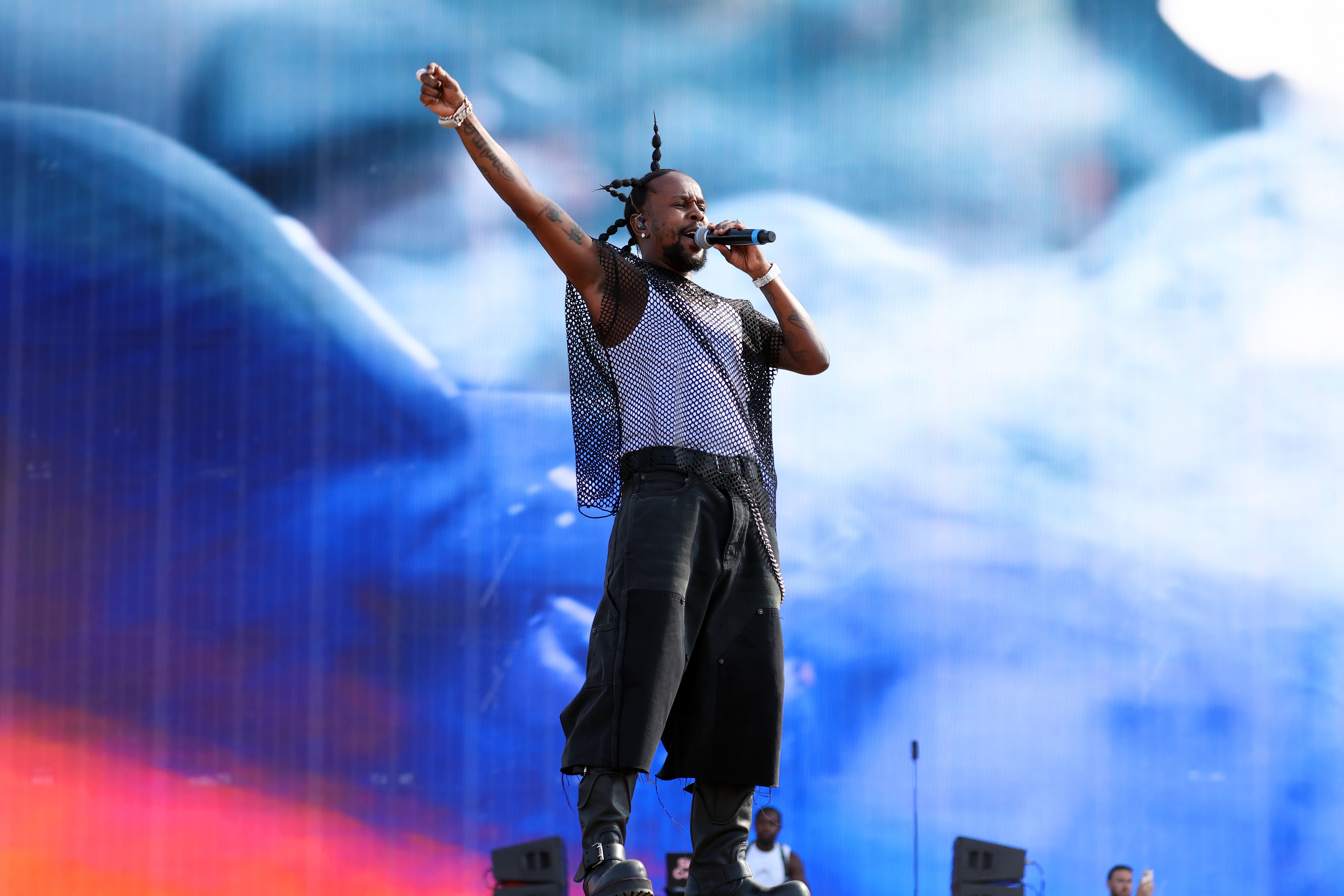 Popcaan performs at Wireless Festival 2025 - Day Three