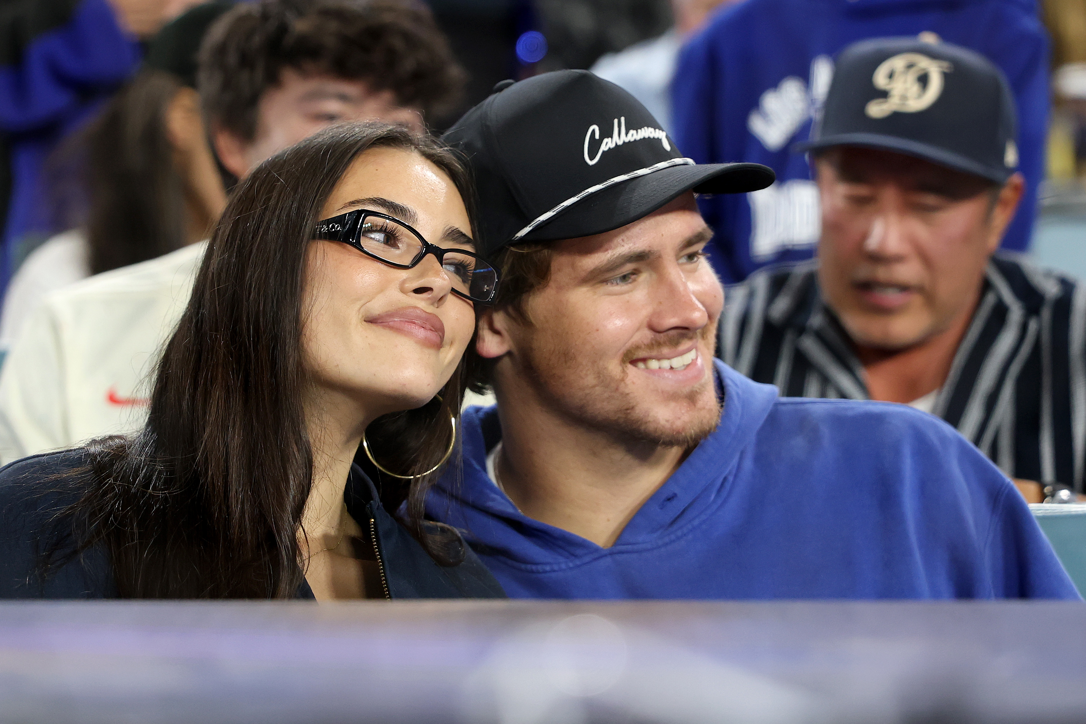 Madison Beer and Justin Herbert