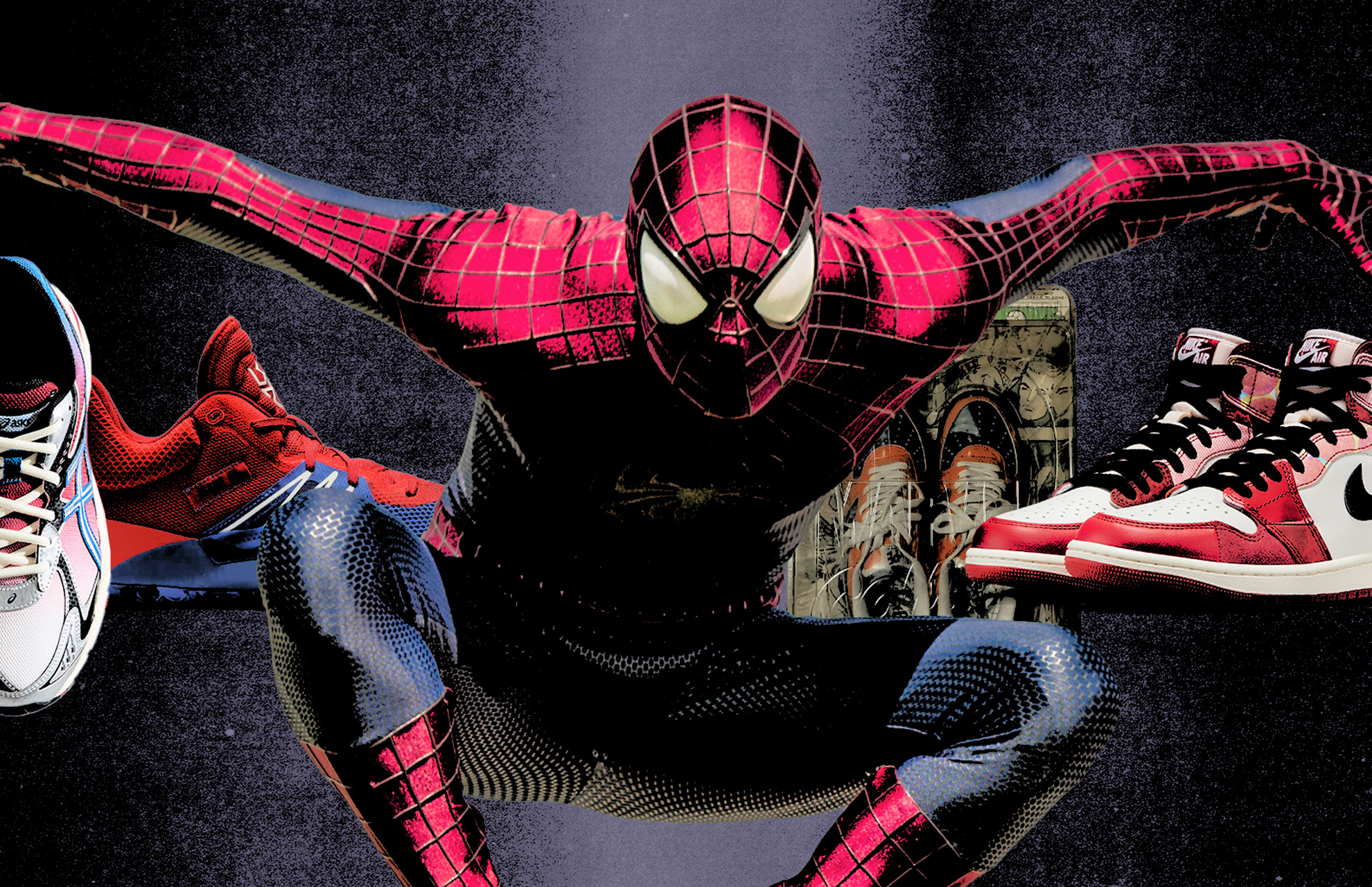 Marvel Spider-Man Kith x ASICS GT-2160, Adidas Don Issue 1, A Bathing Ape Bapesta, Air Jordan 1