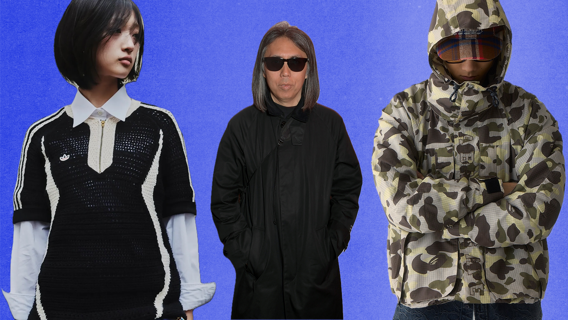 Some of the Asian streetwear brands you need to know include CLOT, Fragment Design, and A Bathing Ape.