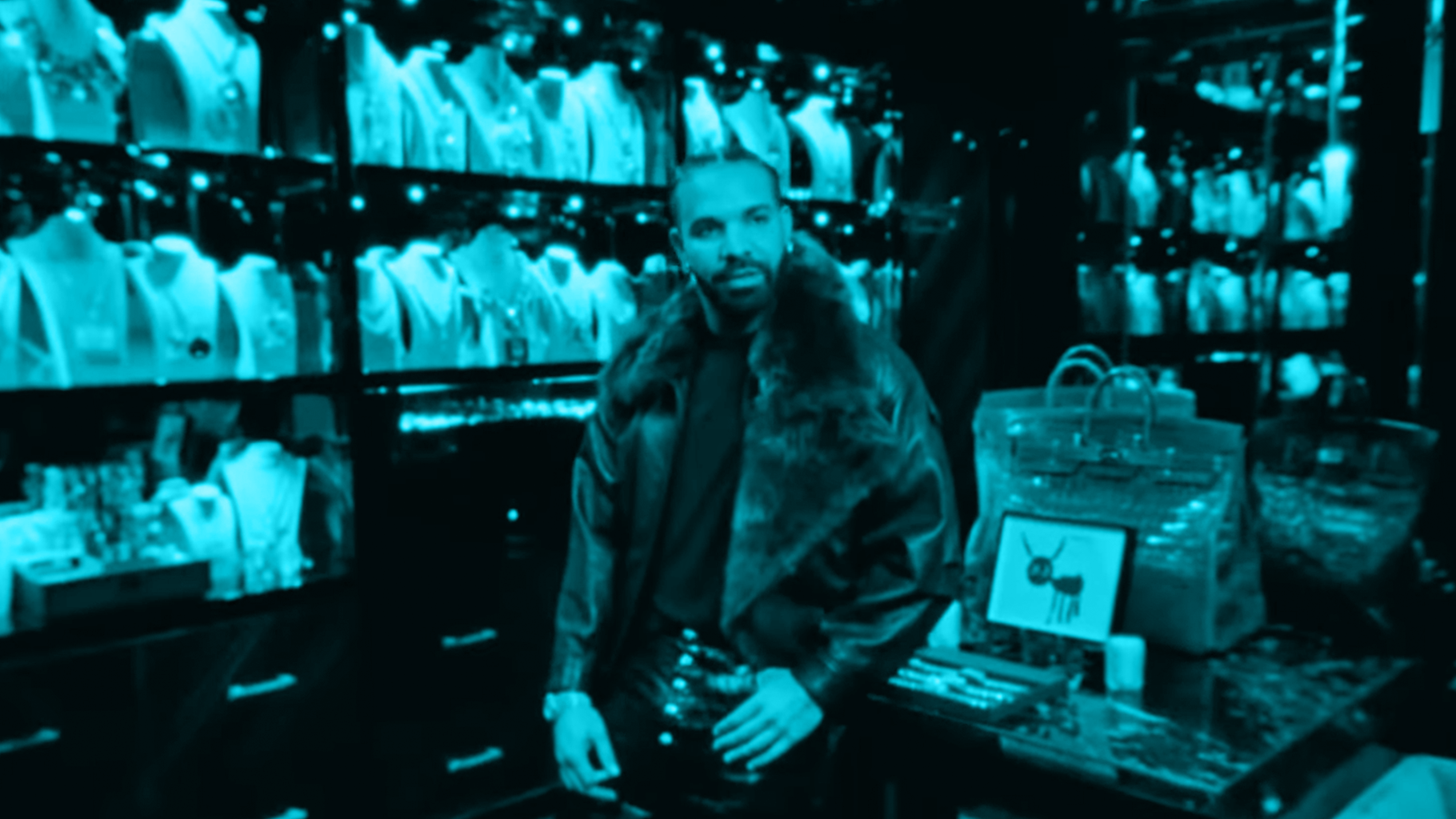 Drake showed off plenty of rare clothing, cars, and jewelry in his FOMO short film.