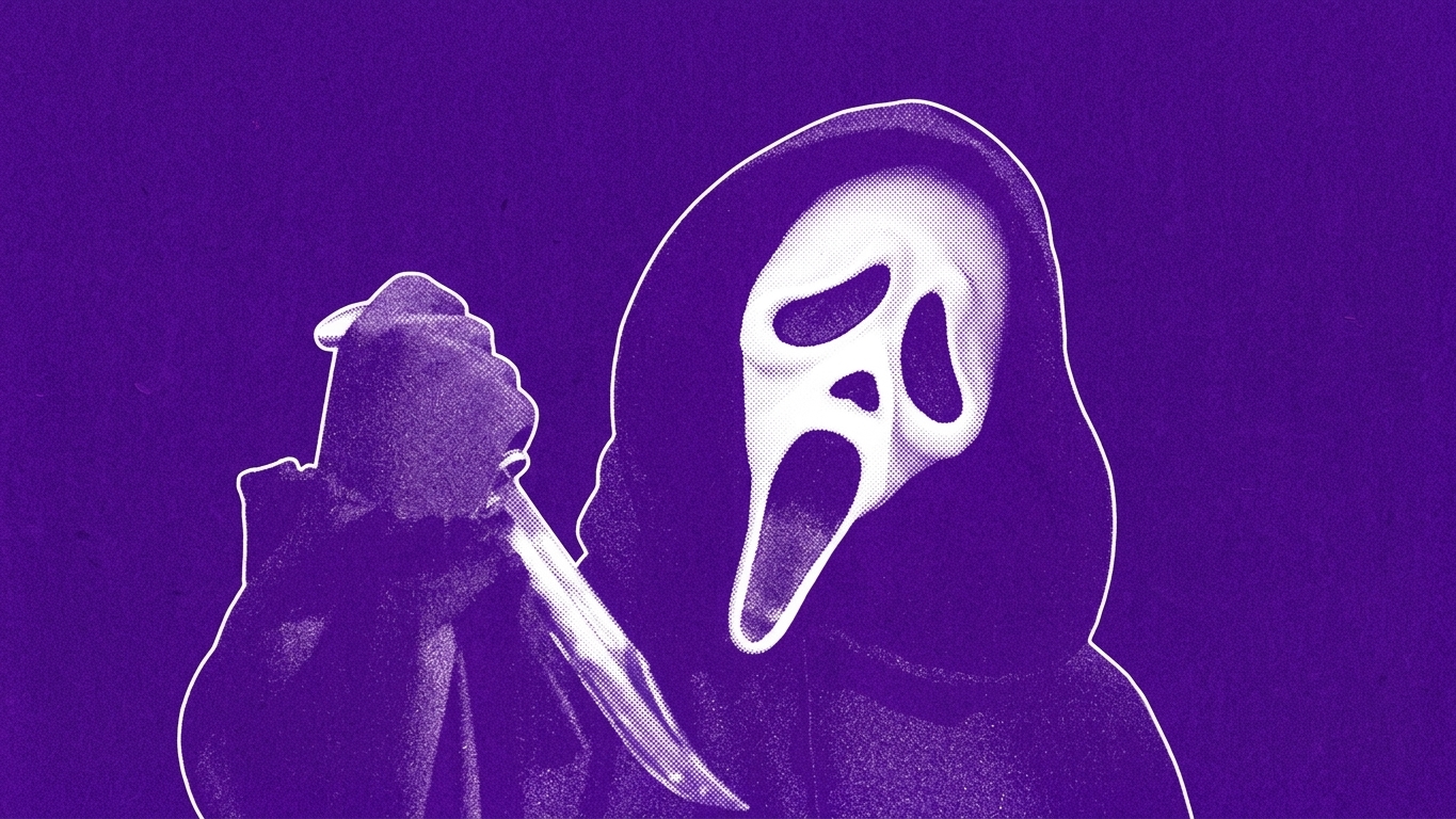 A still from the fifth Scream film