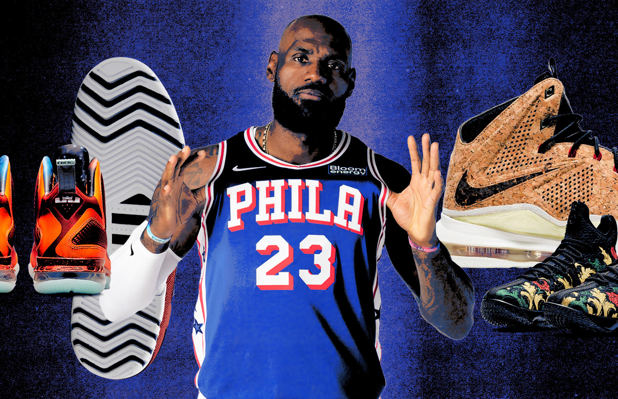 Nike LeBron 9, Nike Air Zoom Generation, Nike LeBron 10, Nike LeBron 15