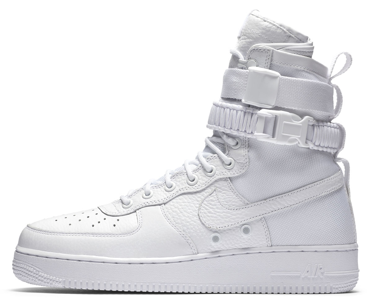 Nike AF Air Force 1 High White Release 