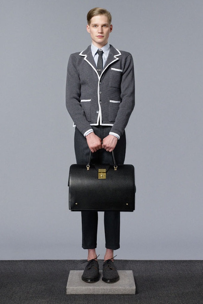 Thom Browne Releases the Lookbook for His Fall/Winter 2014 Collection ...