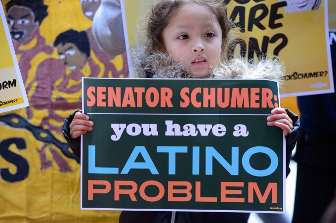 Latina Child Protester