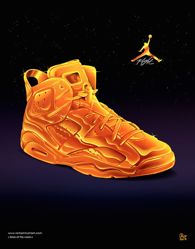 These Awesome Neon Illustrations Are Straight Out of Every Sneakerhead ...