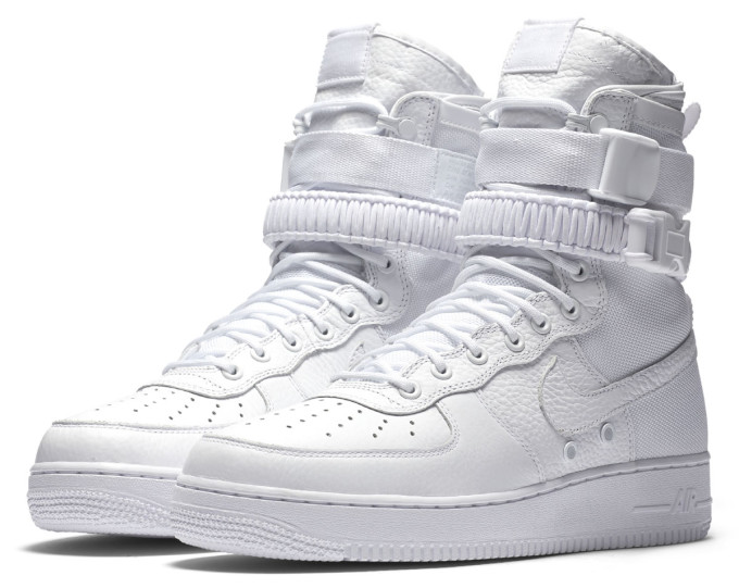 Nike AF Air Force 1 High White Release Date Main 903270-100