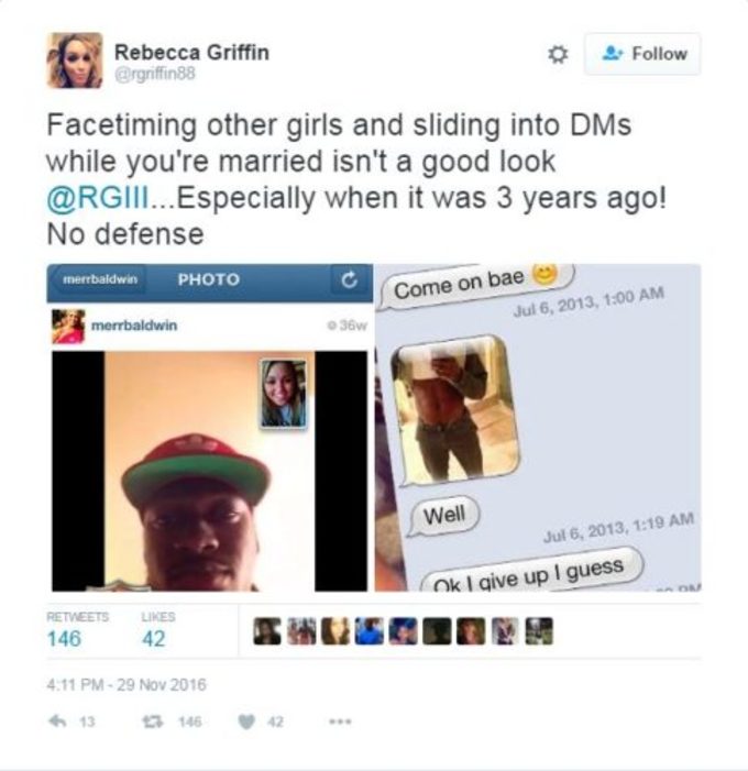 Robert Griffin III ex-wife tweets more more