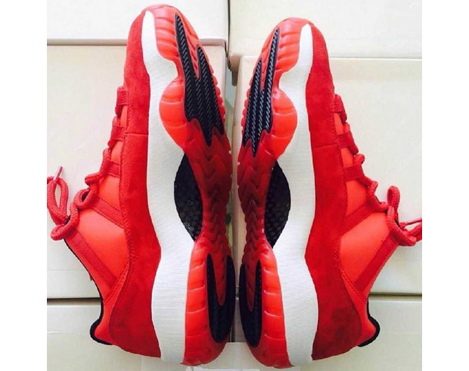 Air Jordan XI Low “Red Suede” Preview | Complex