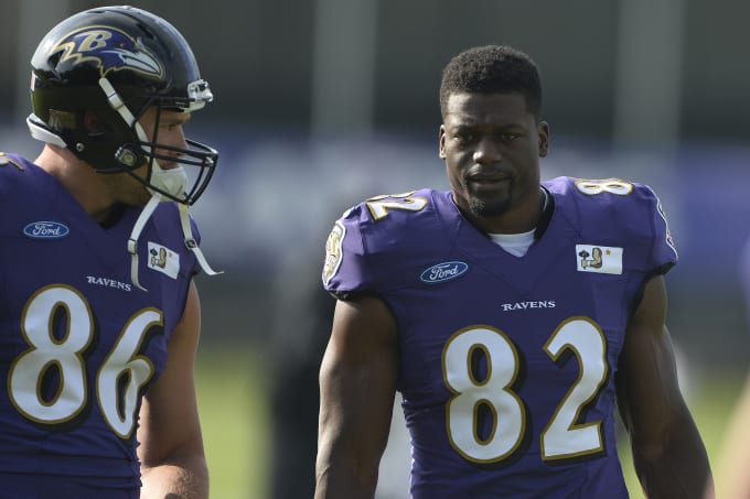Benjamin Watson Baltimore Ravens Training Camp 2016