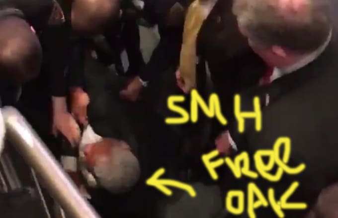 Charles Oakley Knicks Fight