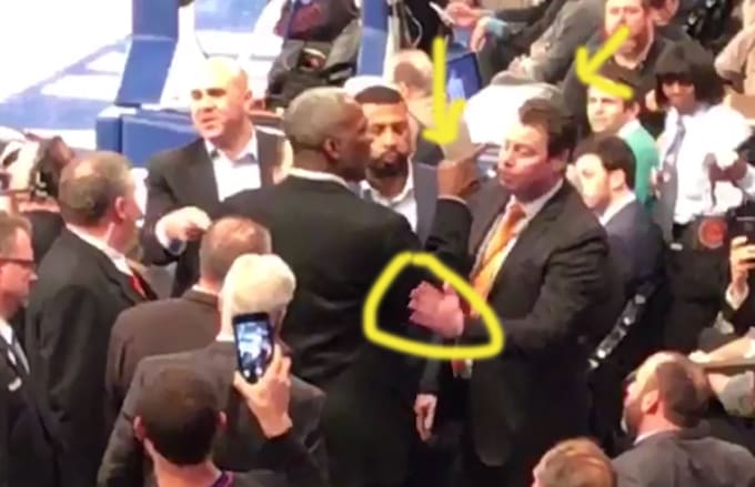 Charles Oakley Knicks Fight