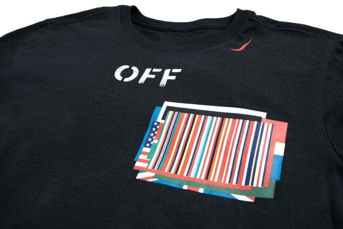 nike off white serena tee